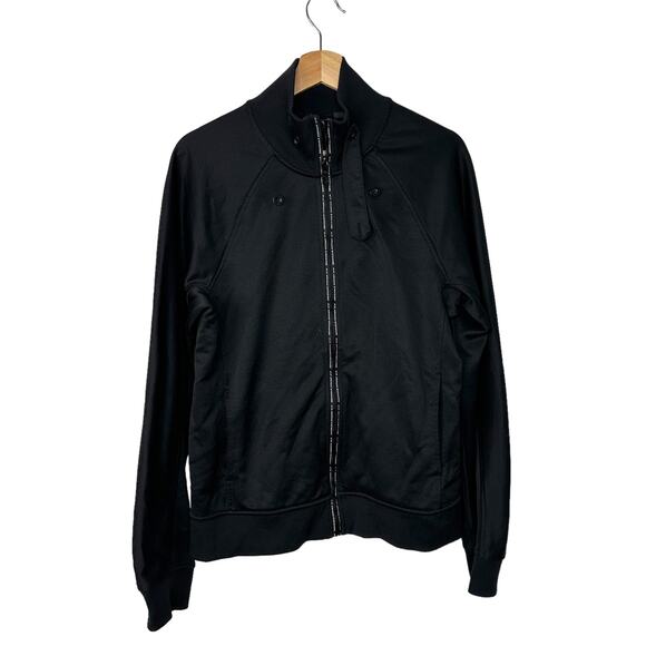 Armani Exchange Black Athletic Jacket Logo Men's Medium
